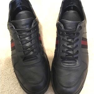 Gucci Leather Sneakers Mens Size 10.5